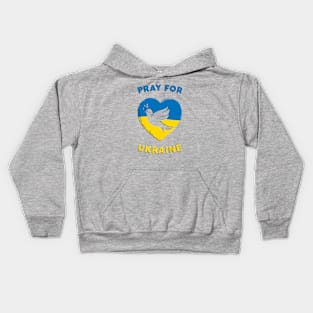 Pray for Ukraine Kids Hoodie